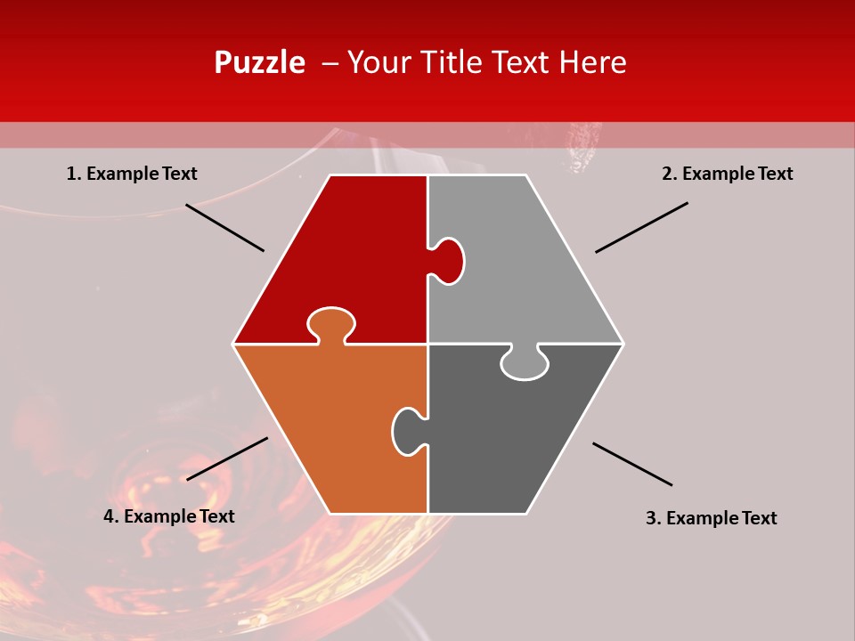 Glass Alcohol Spirit PowerPoint Template