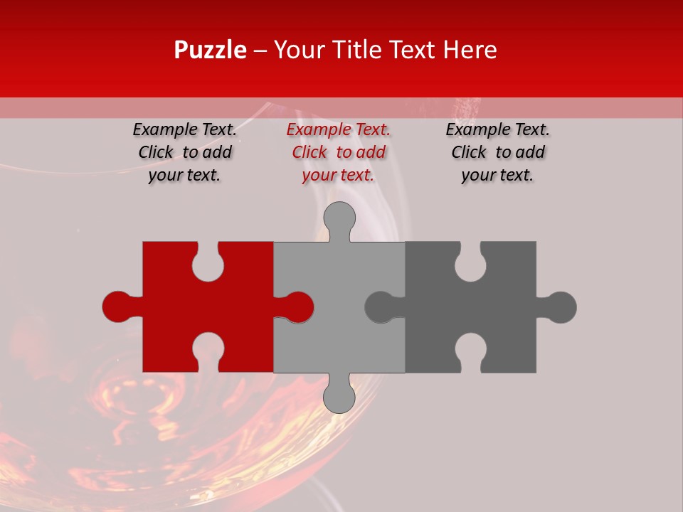 Glass Alcohol Spirit PowerPoint Template