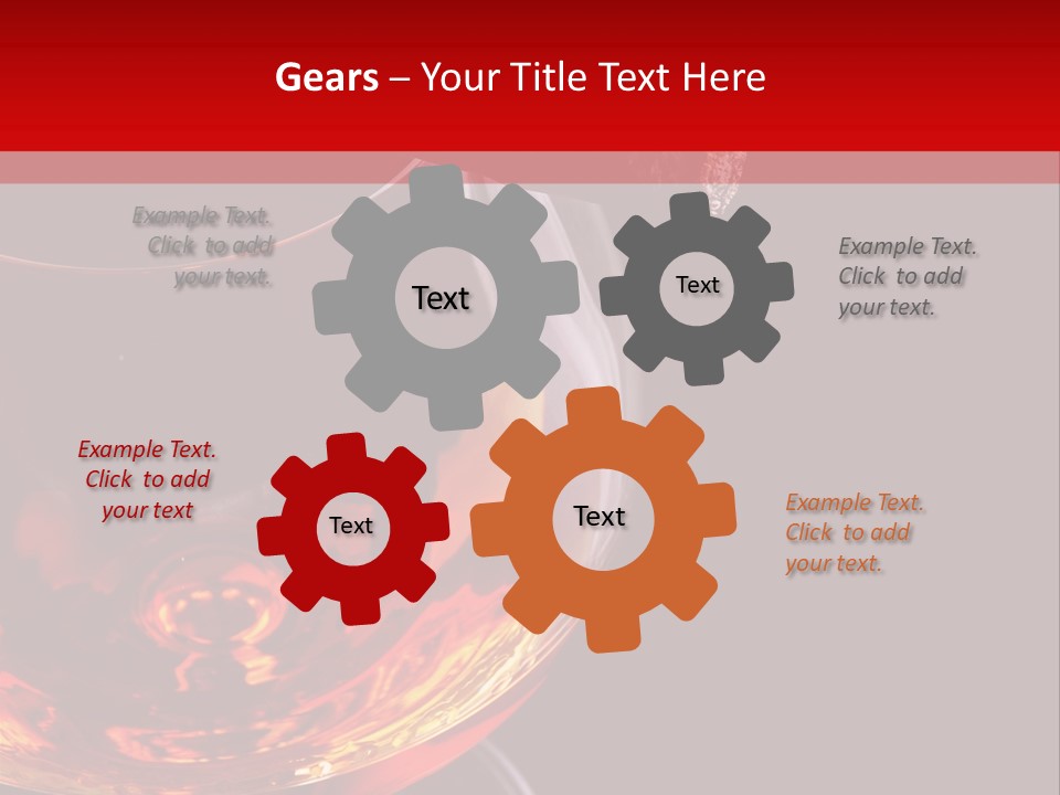 Glass Alcohol Spirit PowerPoint Template