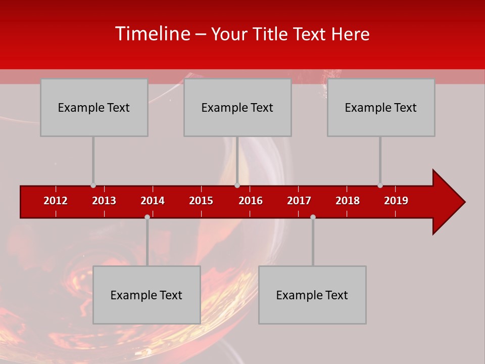 Glass Alcohol Spirit PowerPoint Template