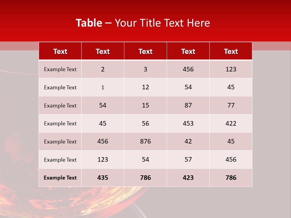 Glass Alcohol Spirit PowerPoint Template