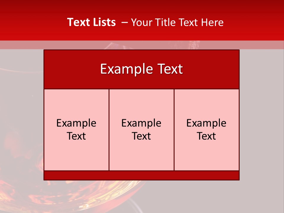 Glass Alcohol Spirit PowerPoint Template