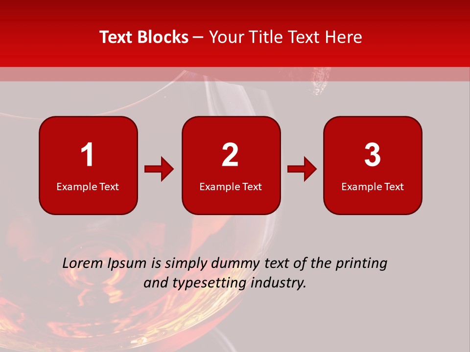 Glass Alcohol Spirit PowerPoint Template