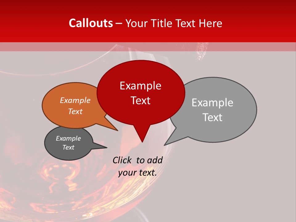 Glass Alcohol Spirit PowerPoint Template