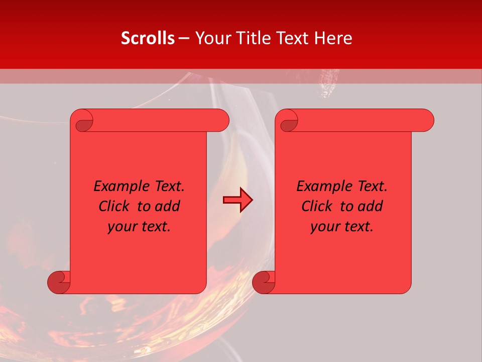 Glass Alcohol Spirit PowerPoint Template