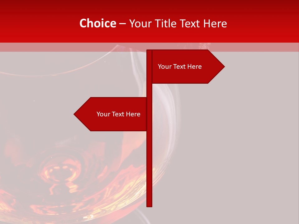 Glass Alcohol Spirit PowerPoint Template