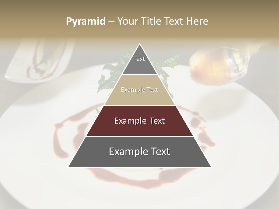 Closeup Cook Roast PowerPoint Template