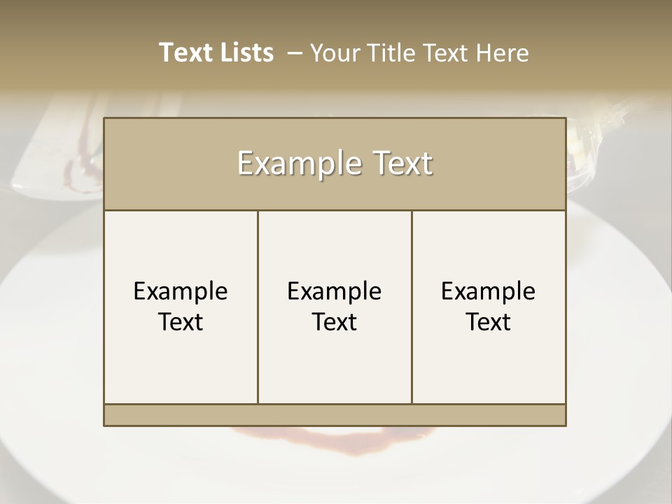 Closeup Cook Roast PowerPoint Template