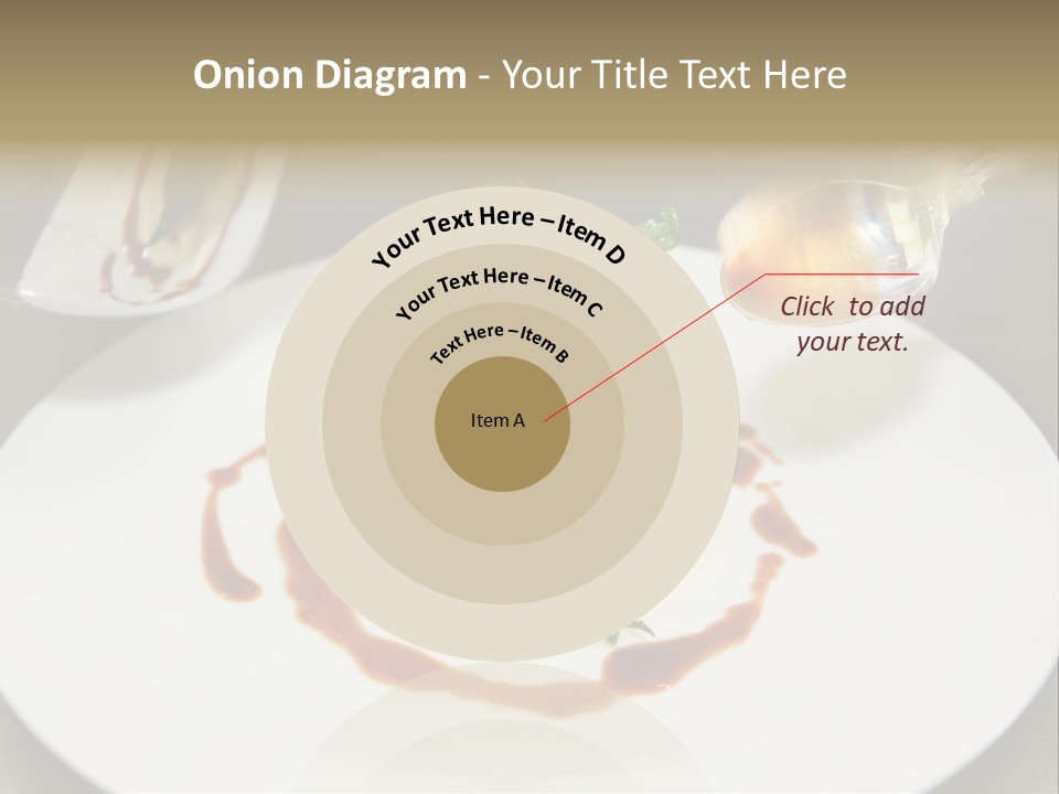 Closeup Cook Roast PowerPoint Template