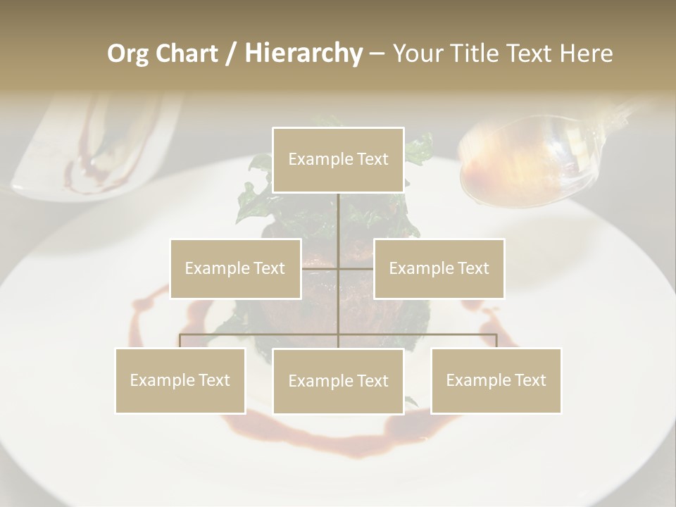 Closeup Cook Roast PowerPoint Template