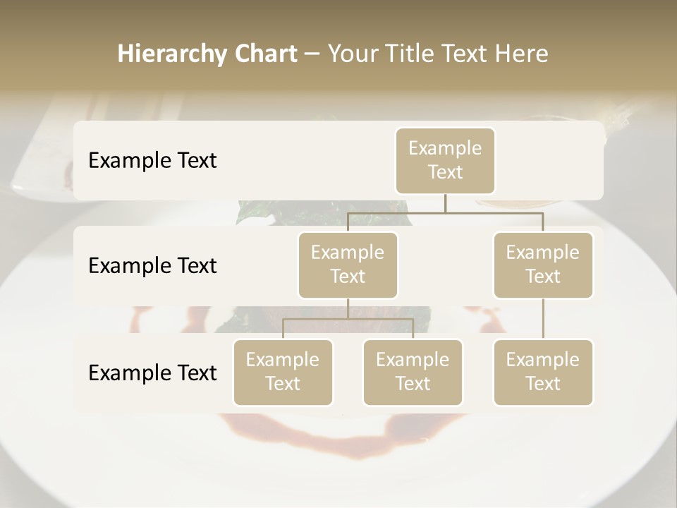 Closeup Cook Roast PowerPoint Template