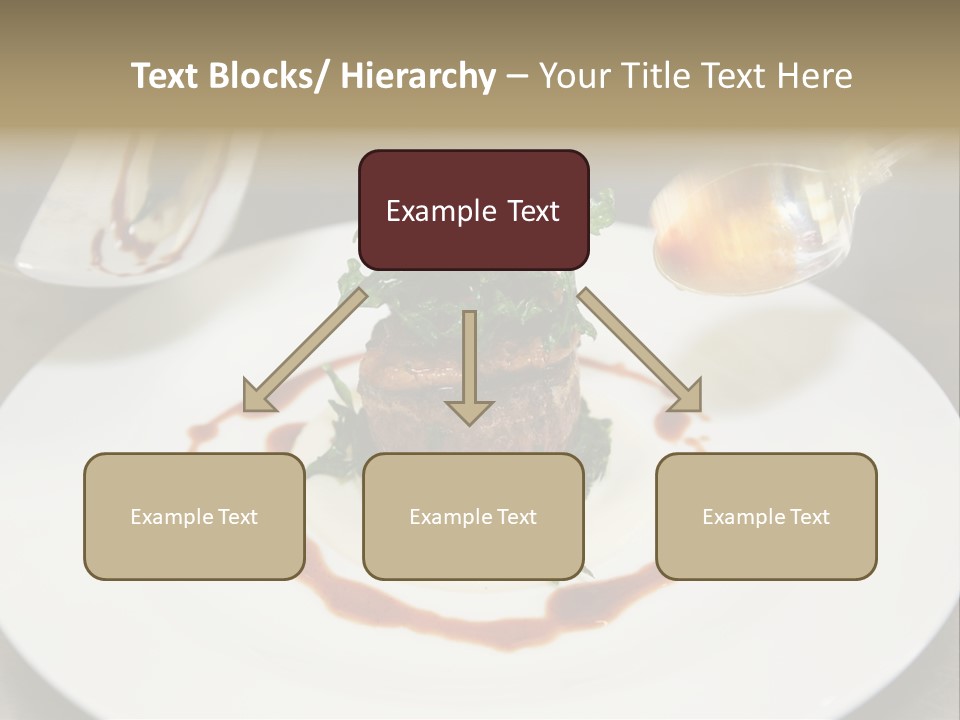 Closeup Cook Roast PowerPoint Template