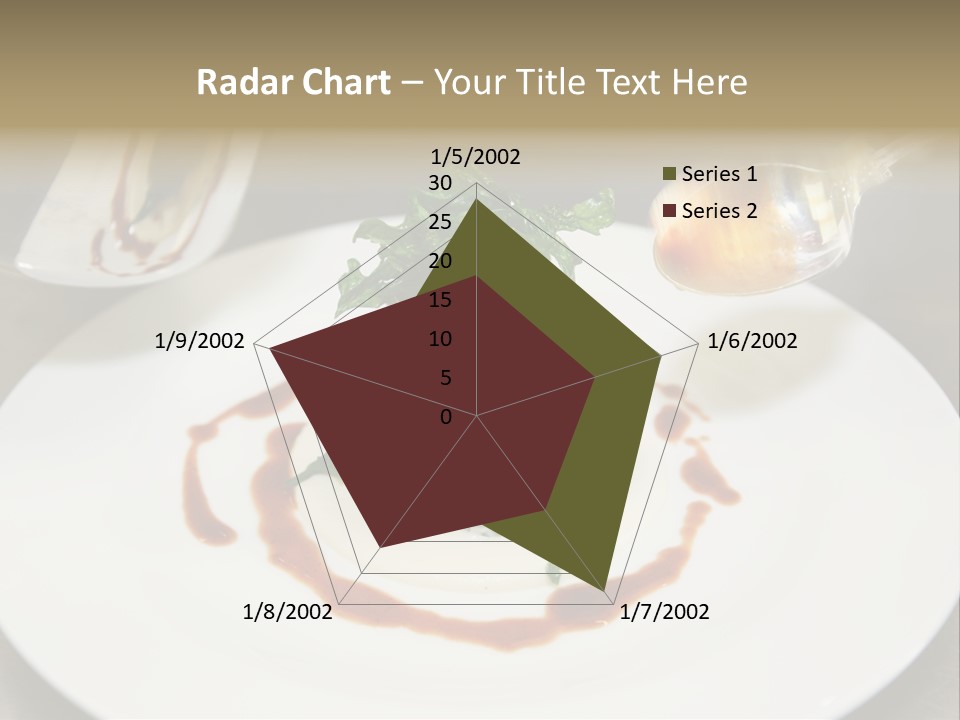 Closeup Cook Roast PowerPoint Template