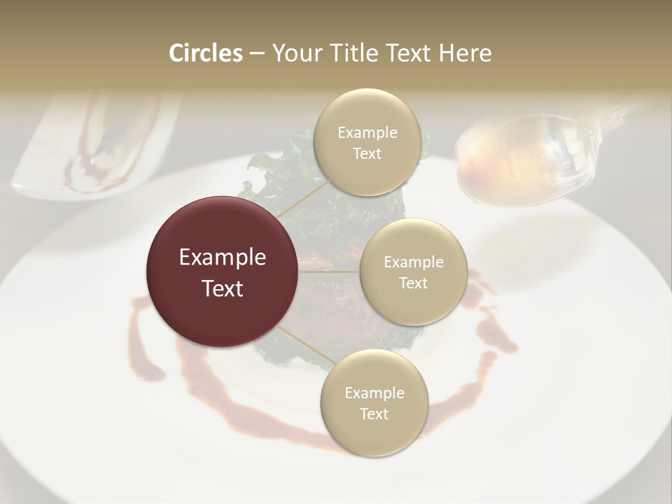 Closeup Cook Roast PowerPoint Template