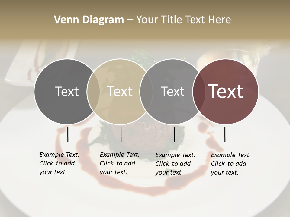 Closeup Cook Roast PowerPoint Template