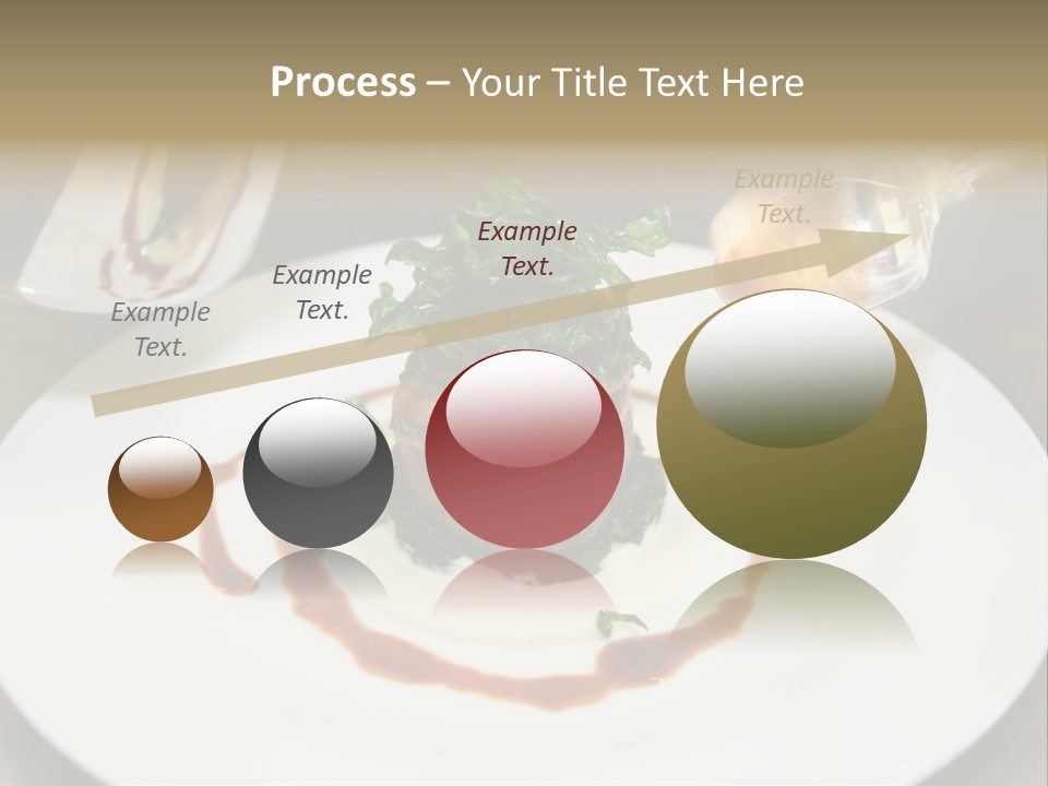 Closeup Cook Roast PowerPoint Template