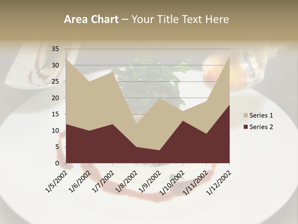 Closeup Cook Roast PowerPoint Template