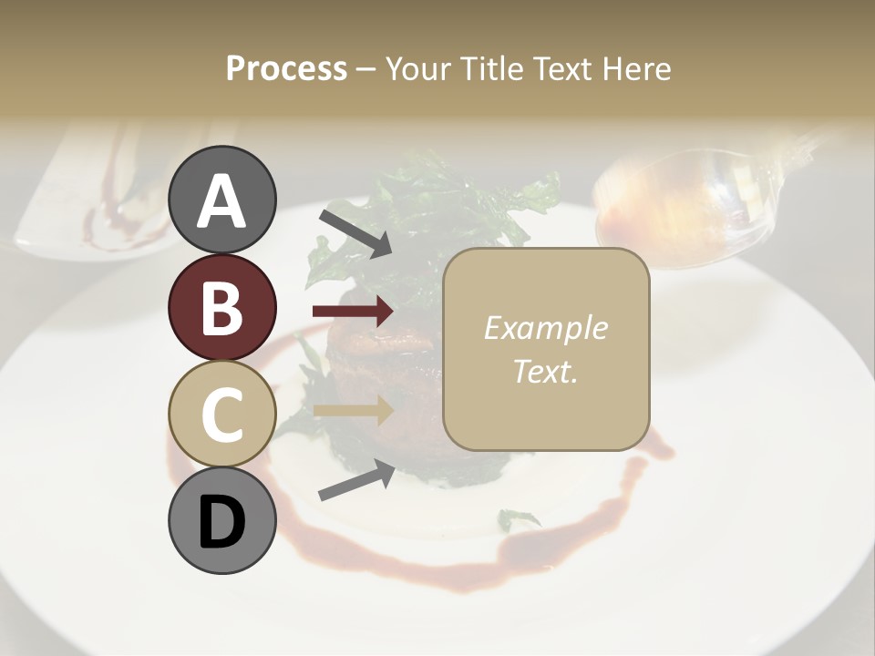 Closeup Cook Roast PowerPoint Template