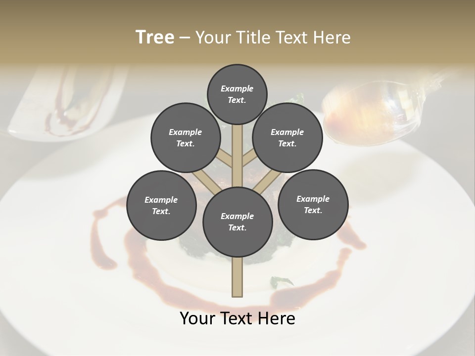 Closeup Cook Roast PowerPoint Template