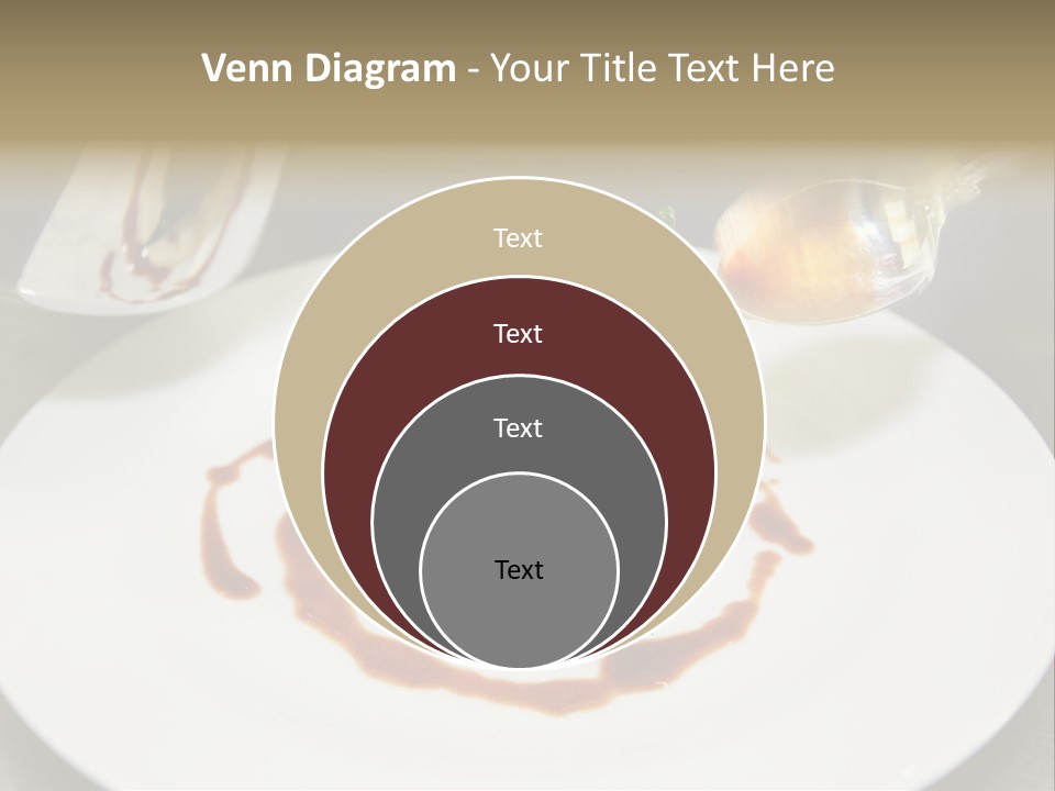 Closeup Cook Roast PowerPoint Template