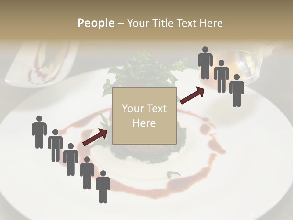 Closeup Cook Roast PowerPoint Template