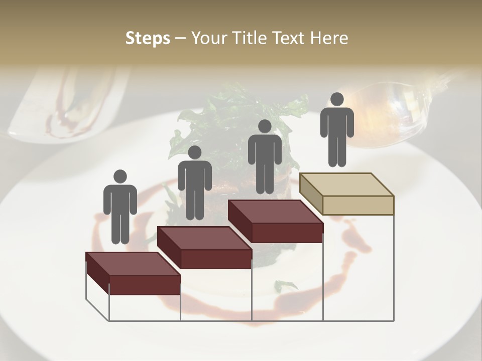 Closeup Cook Roast PowerPoint Template