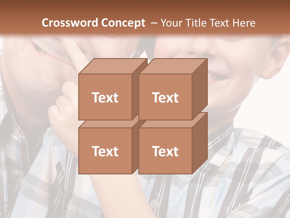 Playing Love Son PowerPoint Template