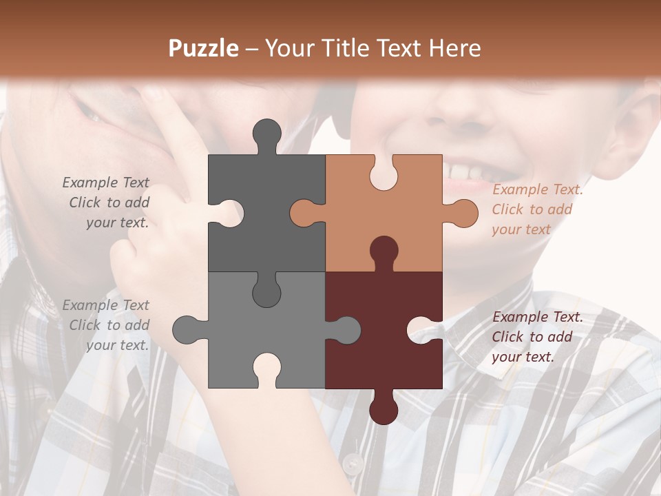 Playing Love Son PowerPoint Template