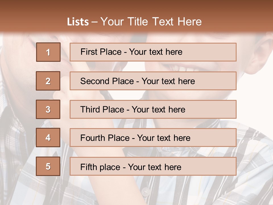 Playing Love Son PowerPoint Template