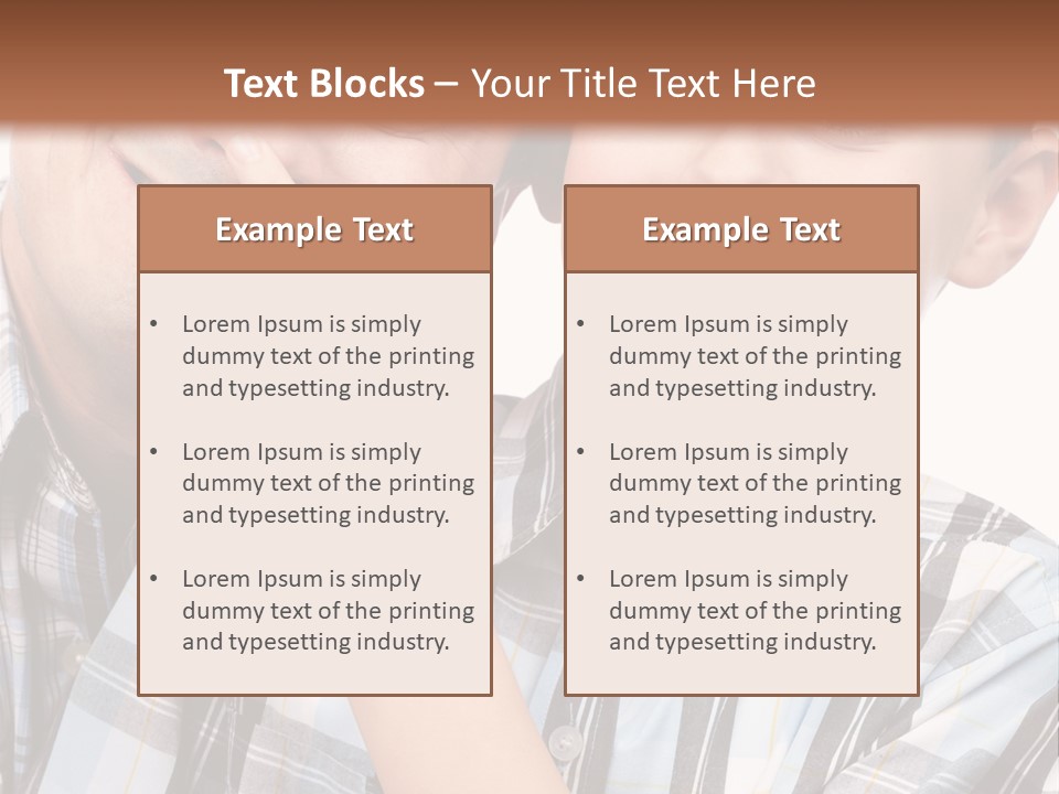 Playing Love Son PowerPoint Template