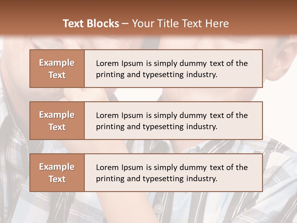 Playing Love Son PowerPoint Template