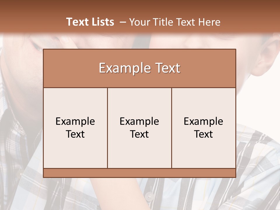 Playing Love Son PowerPoint Template