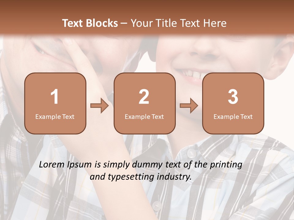 Playing Love Son PowerPoint Template