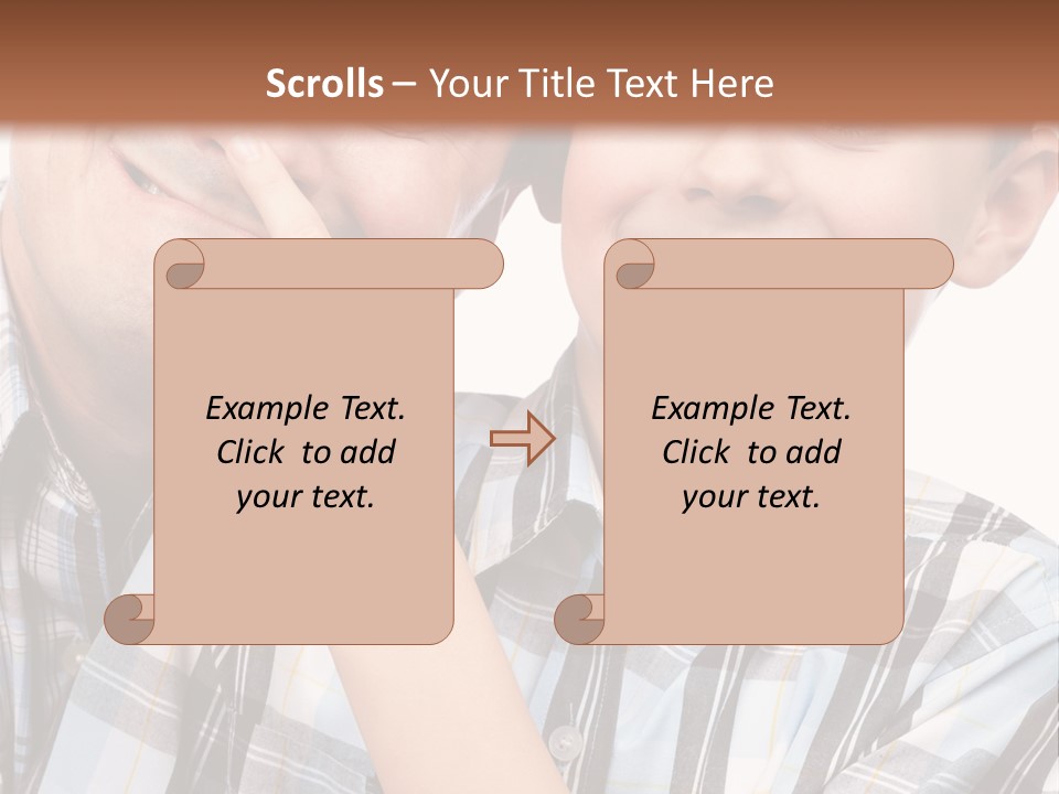 Playing Love Son PowerPoint Template