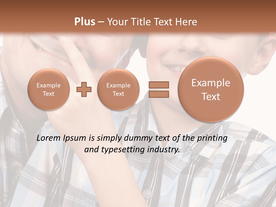 Playing Love Son PowerPoint Template