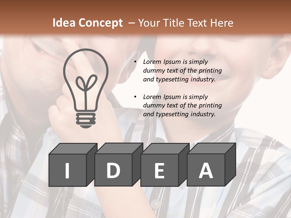 Playing Love Son PowerPoint Template