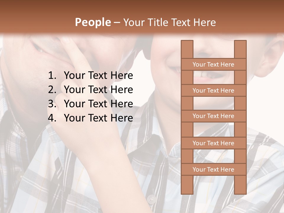 Playing Love Son PowerPoint Template