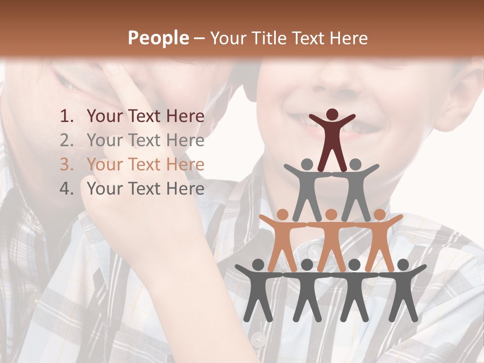 Playing Love Son PowerPoint Template