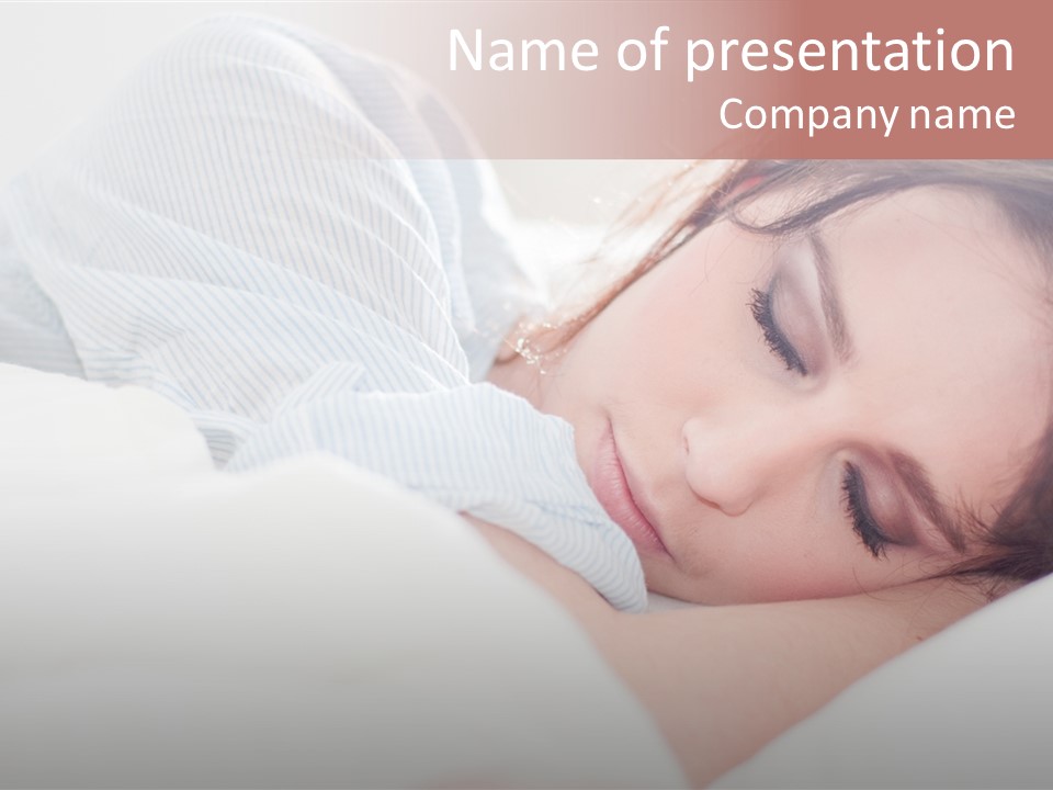 Lifestyle One Sensual PowerPoint Template