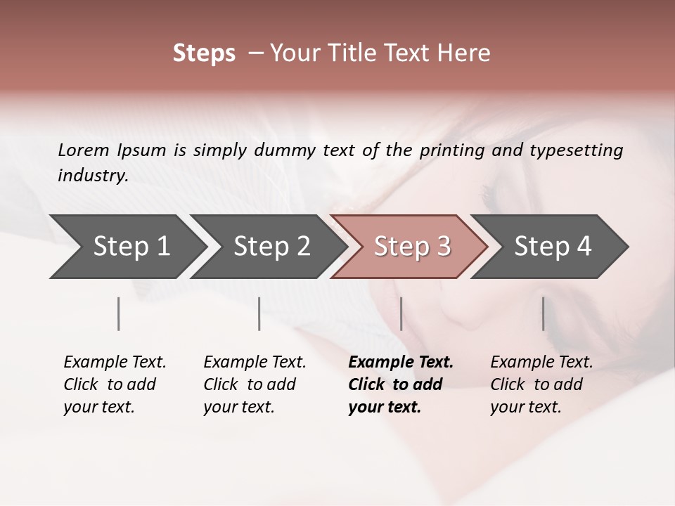 Lifestyle One Sensual PowerPoint Template