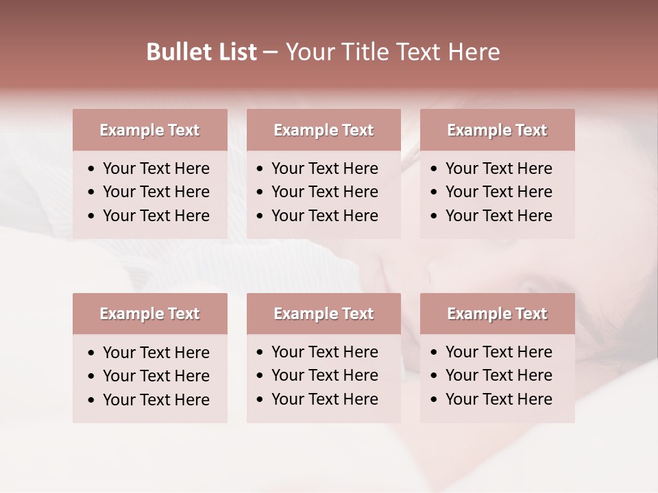 Lifestyle One Sensual PowerPoint Template