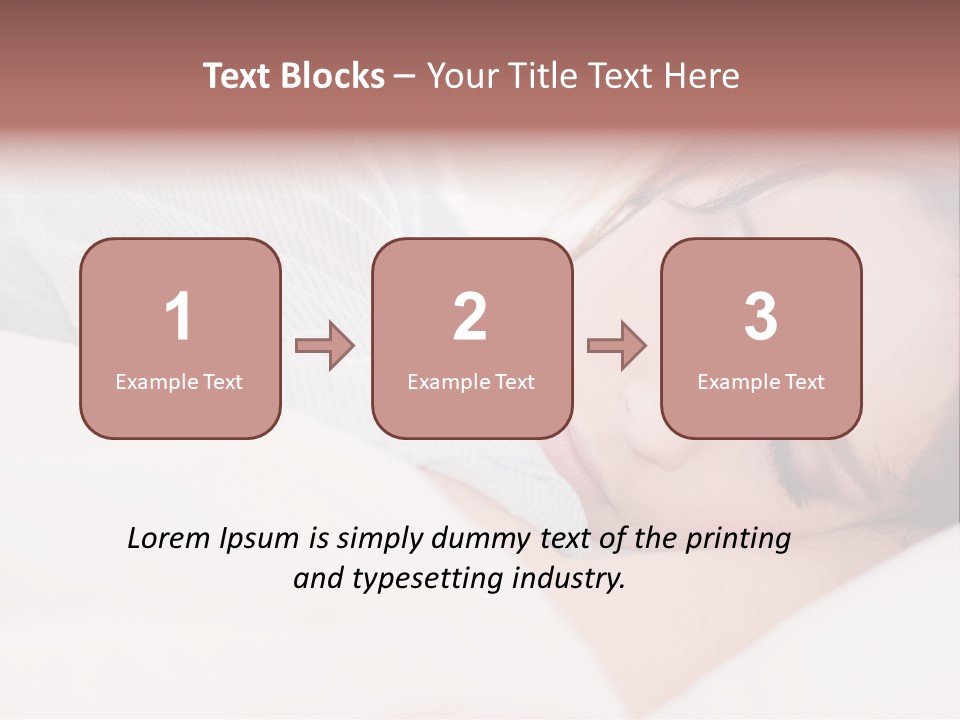 Lifestyle One Sensual PowerPoint Template