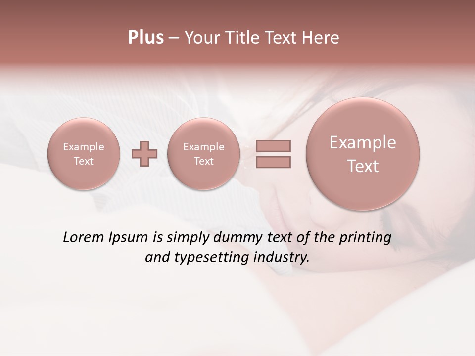 Lifestyle One Sensual PowerPoint Template
