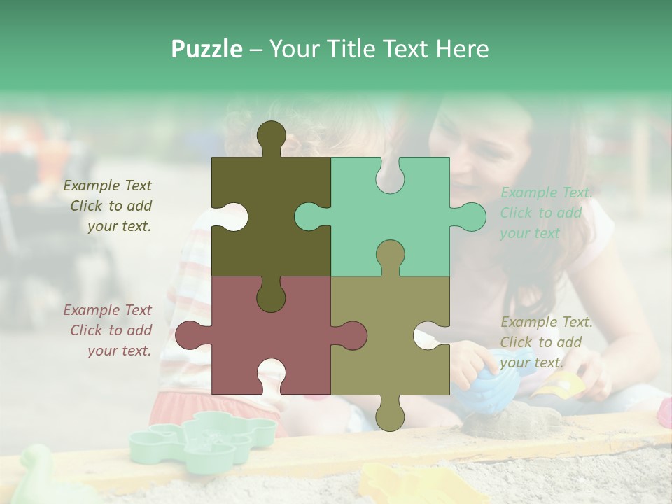 Adorable Pie People PowerPoint Template