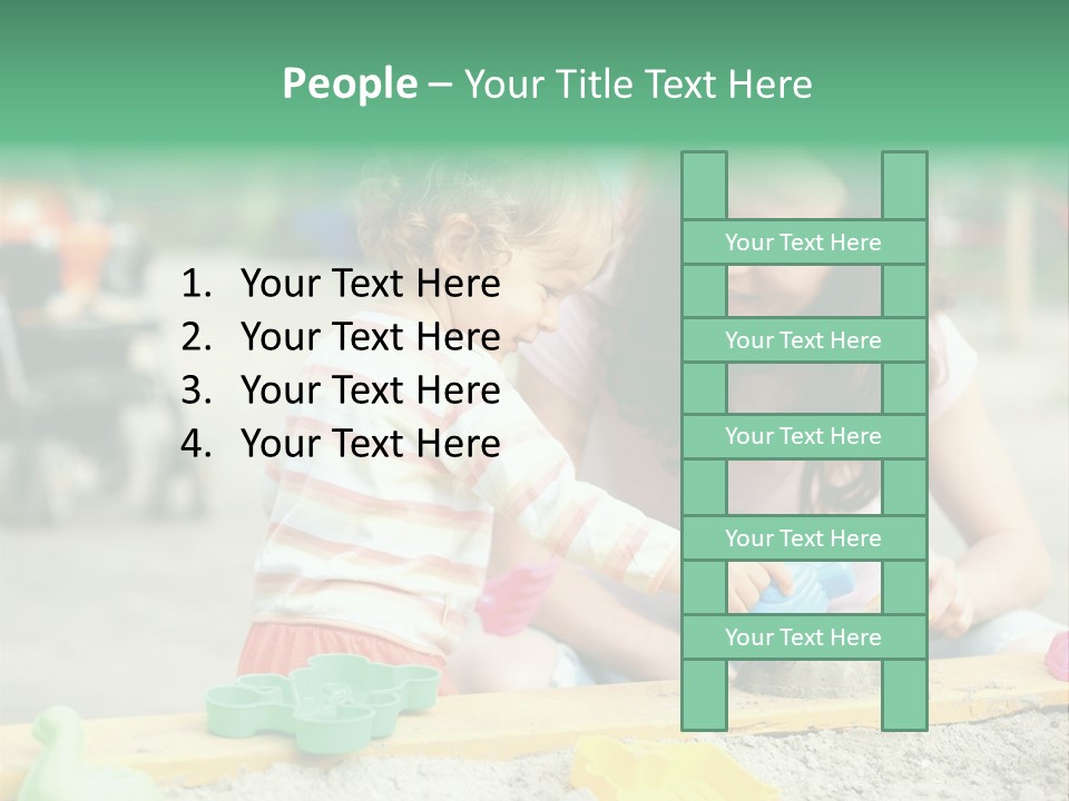 Adorable Pie People PowerPoint Template