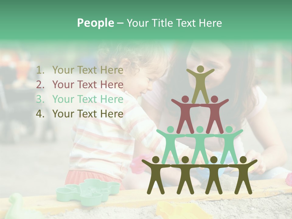 Adorable Pie People PowerPoint Template