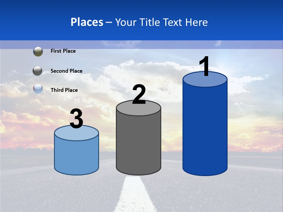 Sunset Natural Cloudscape PowerPoint Template