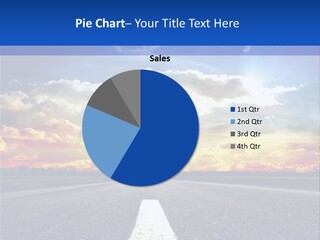 Sunset Natural Cloudscape PowerPoint Template