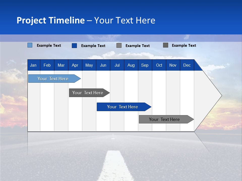 Sunset Natural Cloudscape PowerPoint Template