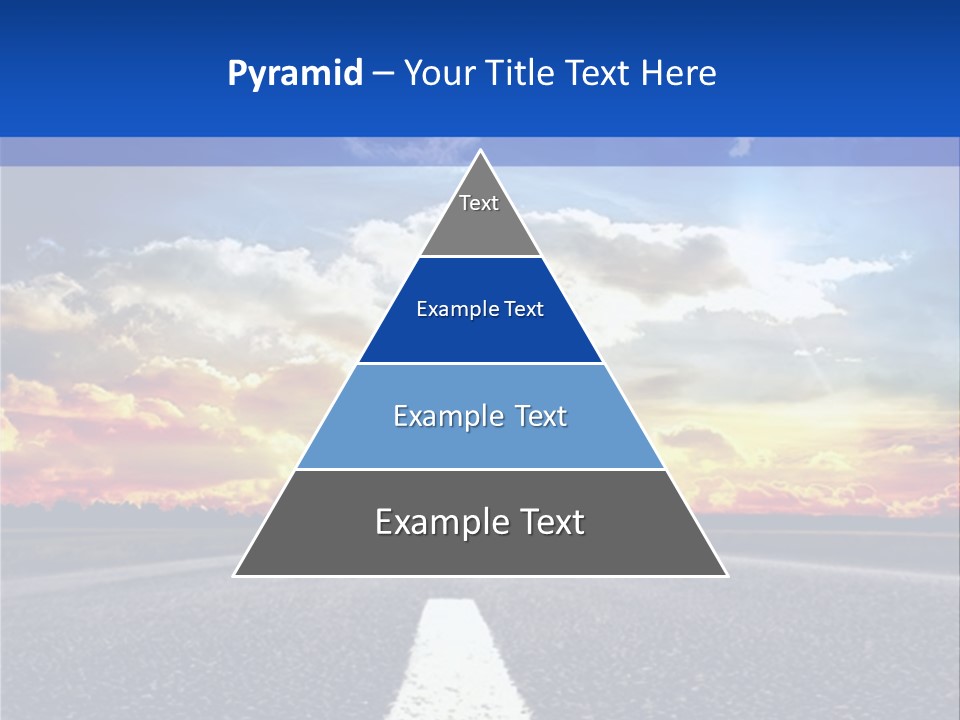Sunset Natural Cloudscape PowerPoint Template